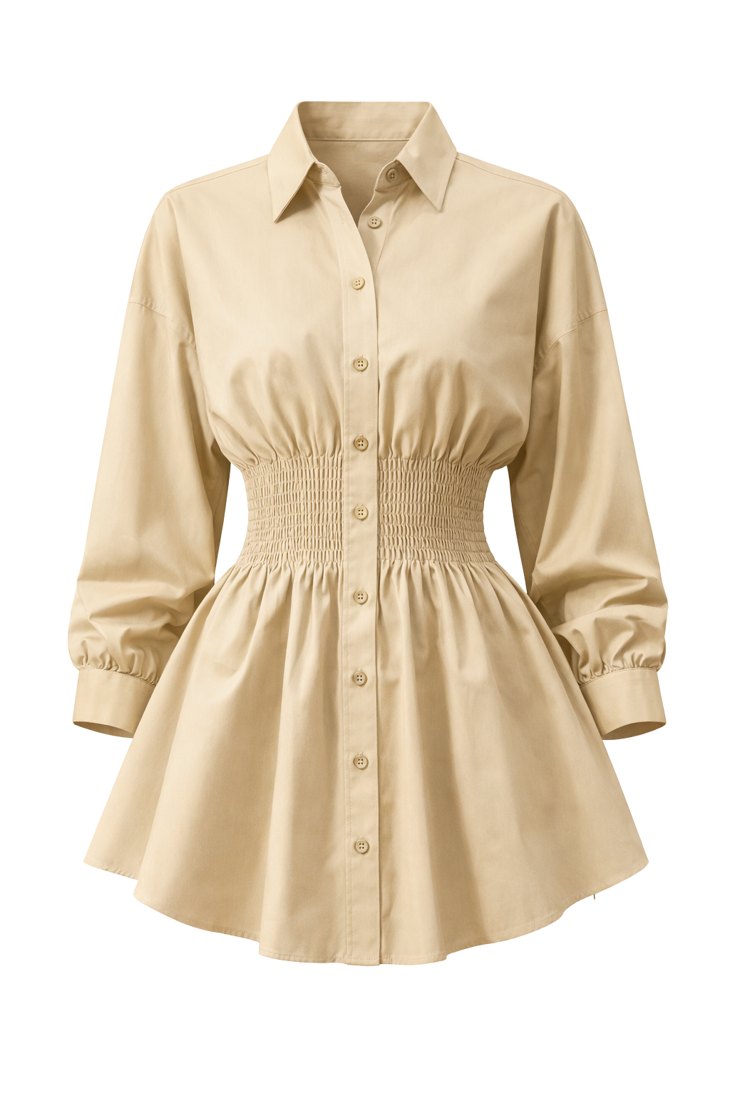 Robe Chemise Courte Femme